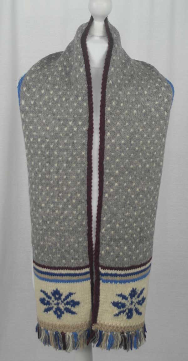 11B Swedish Scarf - 100% Pure New Wool - Assorted