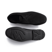 Cabourg Derby[Men Black suede calfskin]