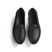 Slipper Wakey [Men Black supple calf leather]