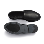 Slipper Wakey [Men Black supple calf leather]