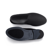 Slipper Wakey [Men Black felt textile]