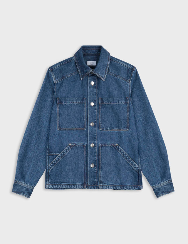 Surchemise Malcolm En Bleu