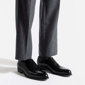 Flore One Cut Oxford Shoe[Men Black boxcalf]