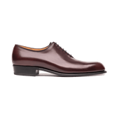 Flore One Cut Oxford Shoe[Men Burgundy leather with patina finish]