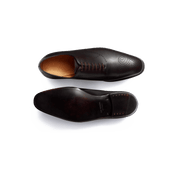 Perforated Savile Oxford [Men Dark Brown boxcalf]
