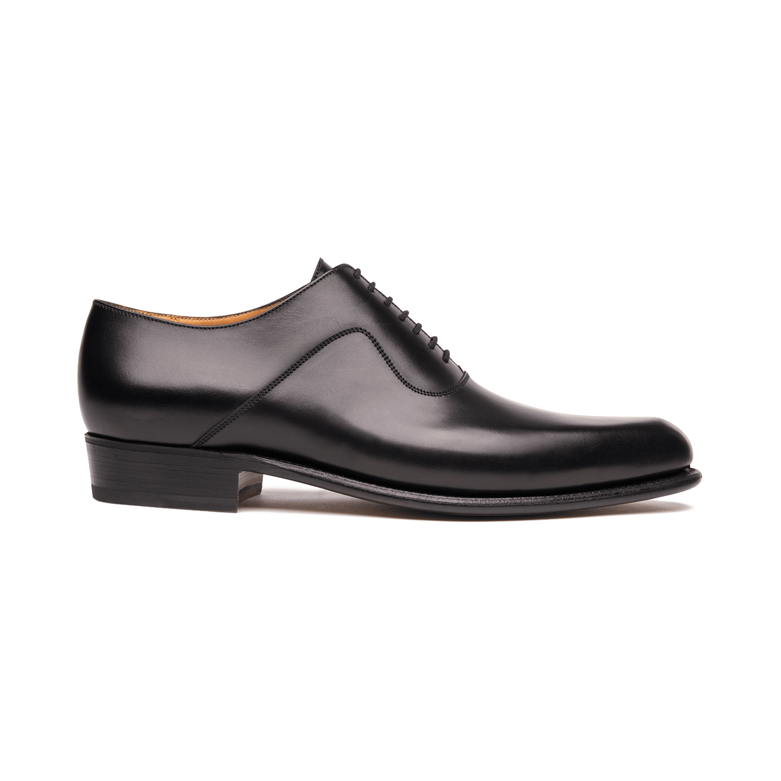 Graphic 7 Eyelets Oxford Shoe[Men Black boxcalf]