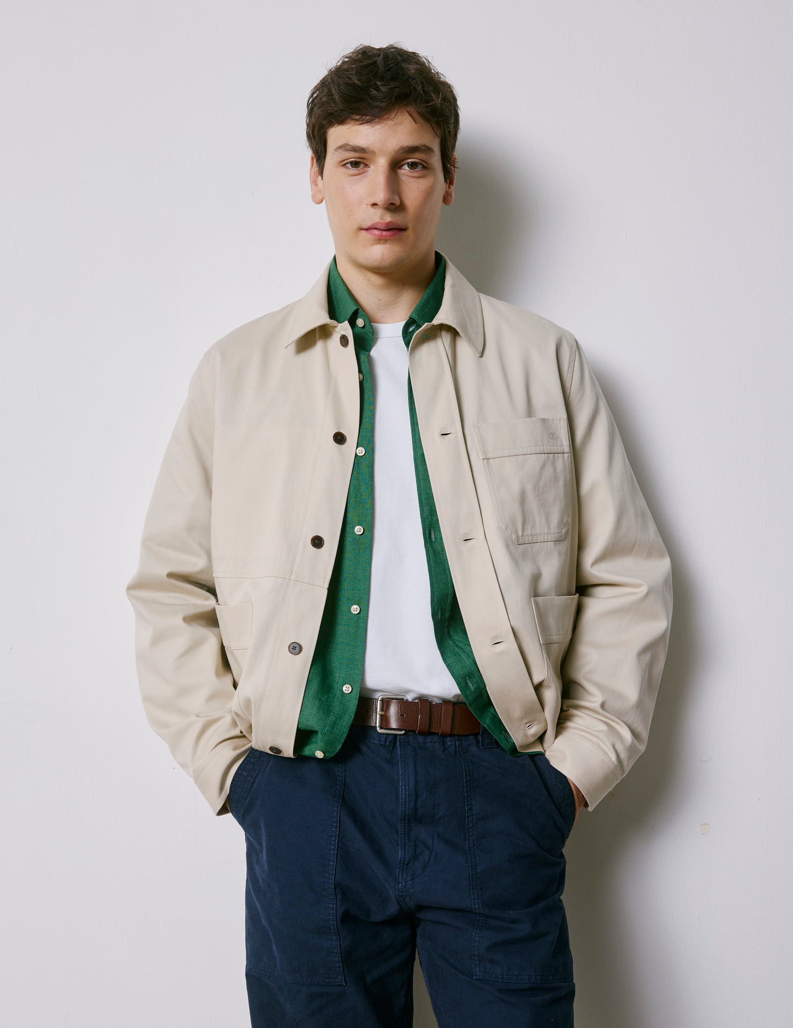 Surchemise Mael En Twill Cru