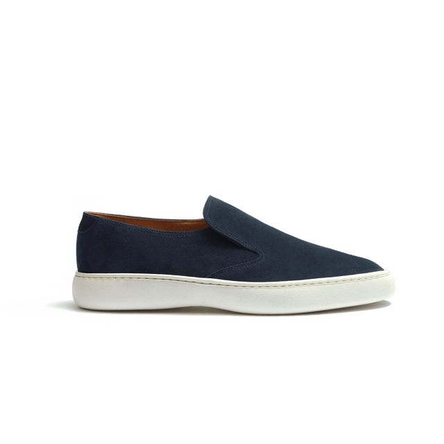 Tennis 1938 Slip On [Men Navy suede calfskin]