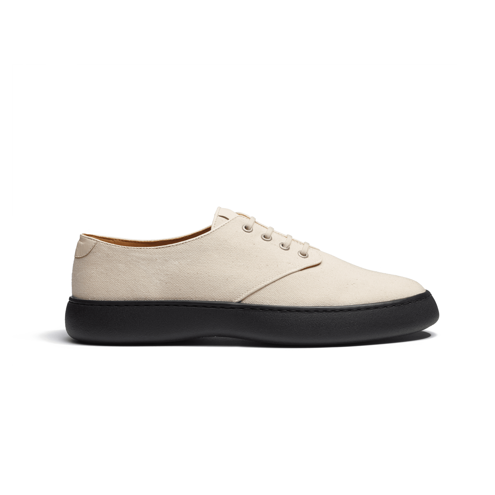 Tennis 1938 [Men Beige cotton canvas, black sole]