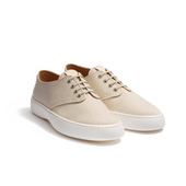 Tennis 1938 [Men Beige cotton canvas, white sole]