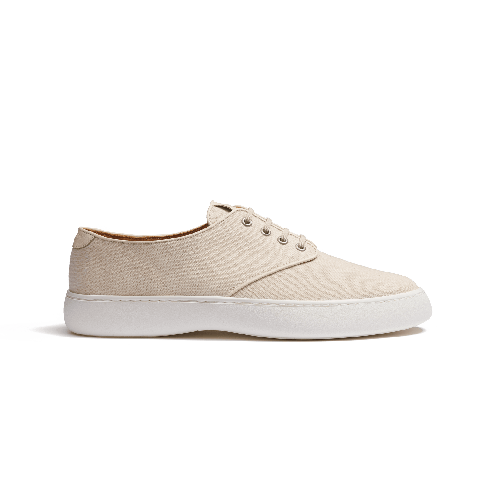 Tennis 1938 [Men Beige cotton canvas, white sole]
