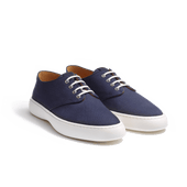 Tennis 1938 [Men Navy cotton canvas, white sole]