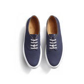 Tennis 1938 [Men Navy cotton canvas, white sole]