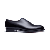 Ultra One Cut Oxford Shoe[Men Blue tamponato finish calfskin]