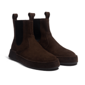Chelsea Boot On Weekend [Beachnut Suede Calfskin]