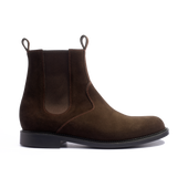 Clément Chelsea Boot[Men Brown suede calfskin]