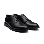 Miles Derby[Men Black soft calfskin]