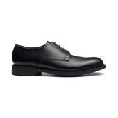 Miles Derby[Men Black soft calfskin]