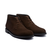 Miles Chukka Boot[Men Brown suede calfskin]