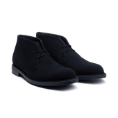 Miles Chukka Boot[Men Navy blue suede calfskin]
