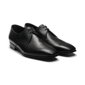 Cannes Derby[Men Black soft calfskin]