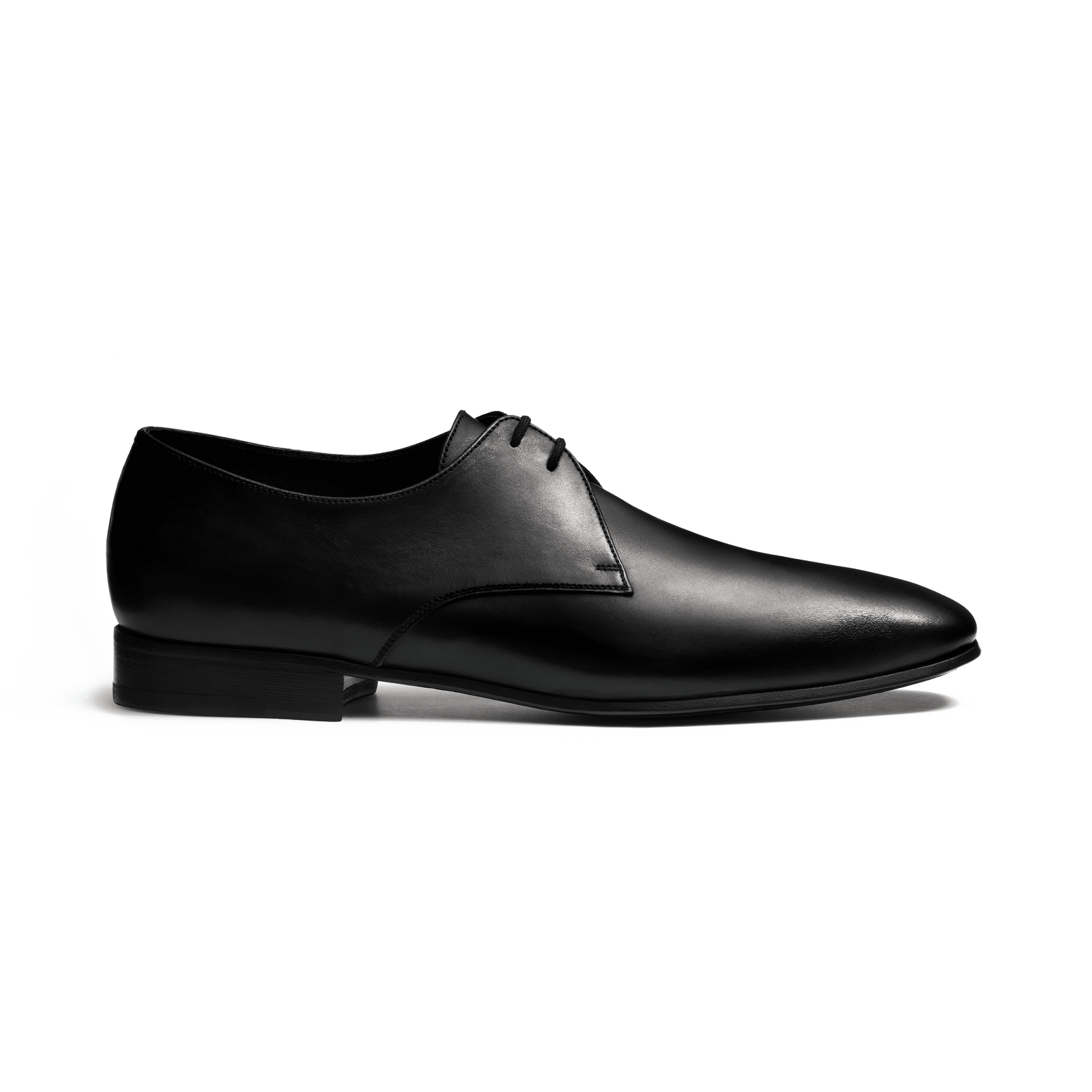 Cannes Derby[Men Black soft calfskin]