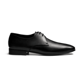 Cannes Derby[Men Black soft calfskin]