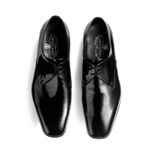 Cannes Derby[Men Black patent calfskin]