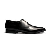 Cannes Derby[Men Black patent calfskin]