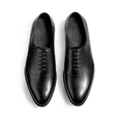 Remi One Cut Oxford Shoe With Perforations[Men Black boxcalf]