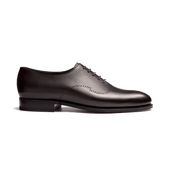 Remi One Cut Oxford Shoe With Perforations[Men Dark brown boxcalf]