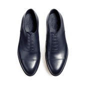 Raphael Cap Toe Oxford Shoe[Men Essential Navy blue Boxcalf]