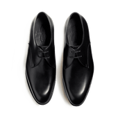 Edouard Derby with Rubber Sole[Men Black boxcalf]