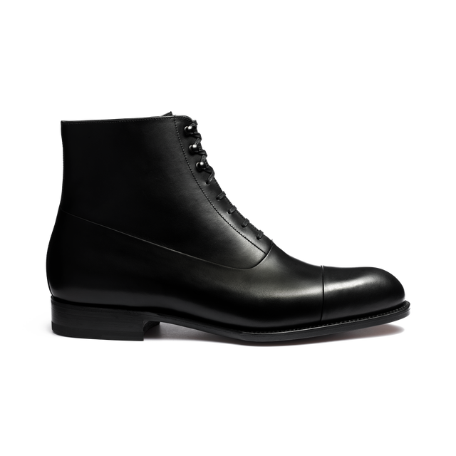 Edouard Balmoral Boot[Men Black boxcalf]