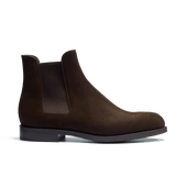 Edouard Chelsea Boot [Men Brown Suede calfskin]