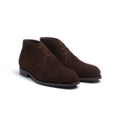 Chukka Boot Edouard [Men Dark Brown Suede calfskin]