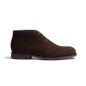 Chukka Boot Edouard [Men Dark Brown Suede calfskin]
