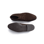 Chukka Boot Edouard [Men Dark Brown Suede calfskin]