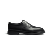 Walker Half-Hunt Derby[Men Black soft calfskin]