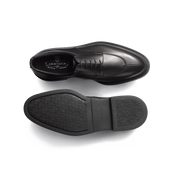 Walker Half-Hunt Derby[Men Black soft calfskin]