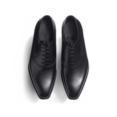 Fusain one cut oxford [Black boxcalf]