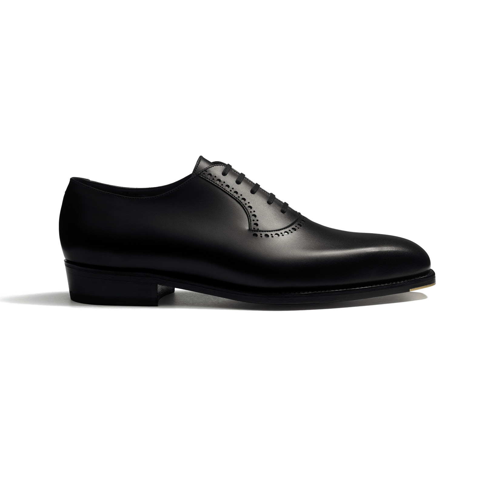 Fusain one cut oxford [Black boxcalf]