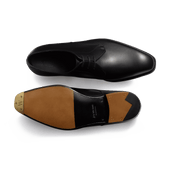 Fusain three eyelets derby [Black boxcalf]