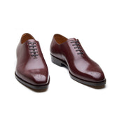 Constello True Seamless Medallion Hand Welted Rosewood Brown Aniline Calf