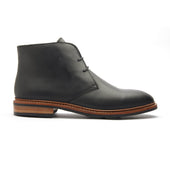 Fenrir, Chukka Boot - Black Pull-up | Storm Welt Construction | Hand Welted Stout Boots