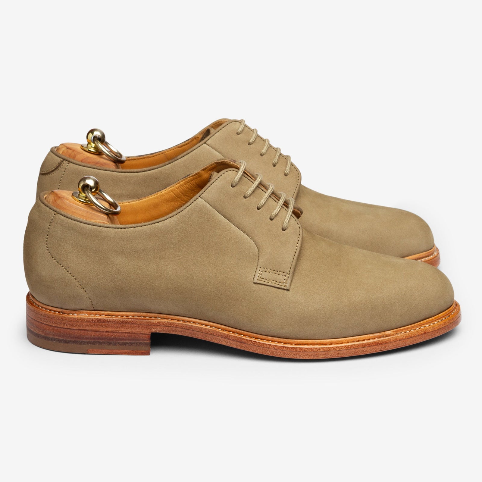 Unlined Blucher - Earth Nubuck - Mag Last