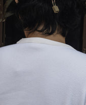 Heavyweight Waffle Cotton Underwear - White