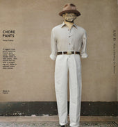 Cotton Linen Chore Pants 34