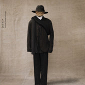 Garment Dyed Shoemaker Jacket Heavy Linen L Xl