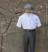 Italian Linen Cassady Shirt S M L Xxl